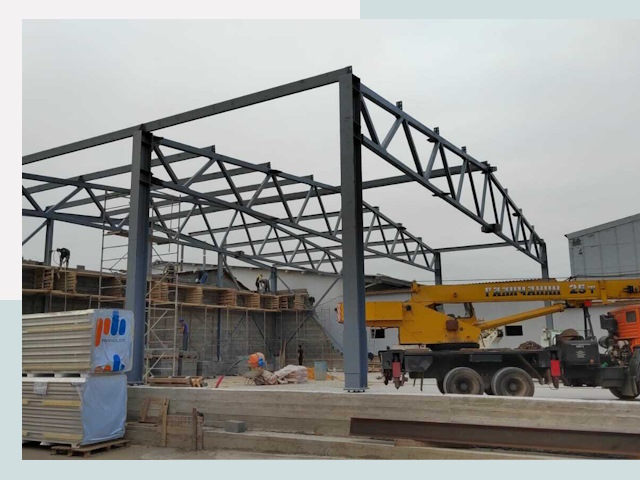 Строительство цехов в Твери