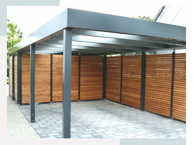 Навесы для парковки в Твери