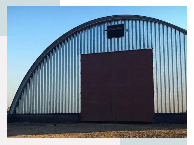 Бескаркасные ангары в Твери