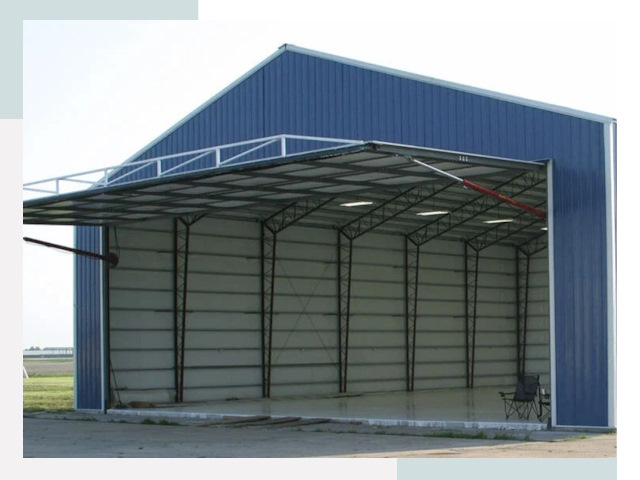 Прямо стенные ангары в Твери