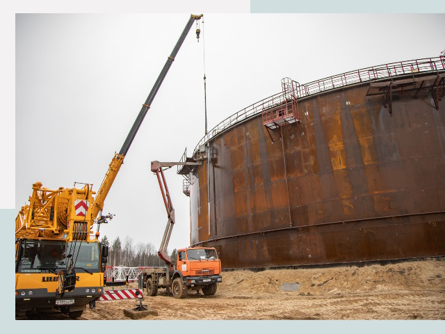 Монтаж резервуаров в Твери от 652 руб. за м³