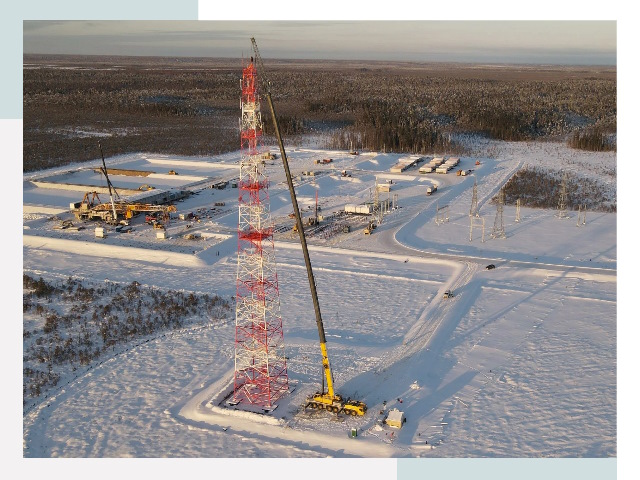 Мачты связи в Твери