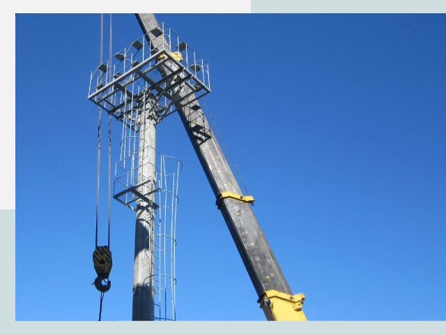 Монтаж осветительных мачт в Тверь от 652 руб.