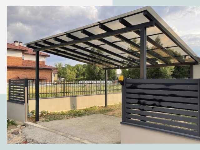 Металлические навесы в Тверь от 652 руб. за м²