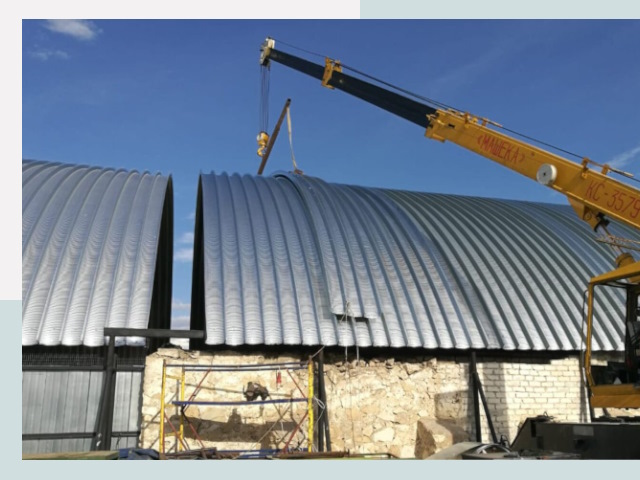 Реконструкция ангаров в Твери от 652 руб.