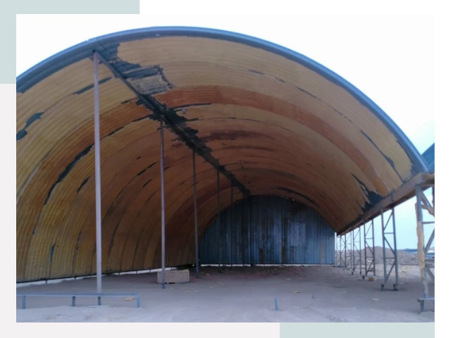 Реконструкция ангаров в Твери